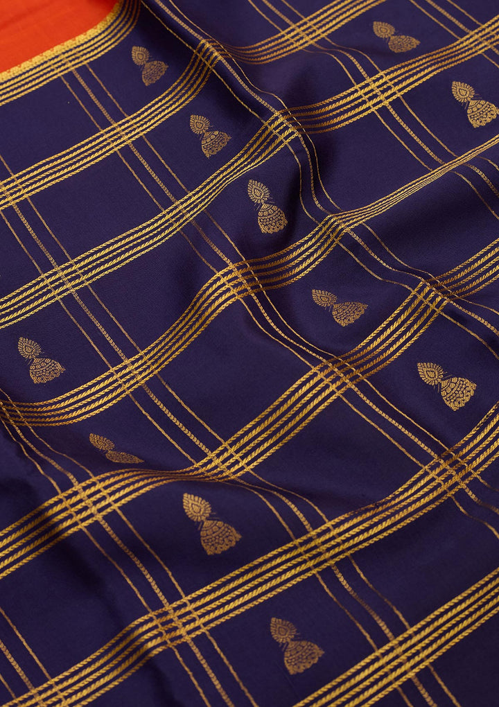 Light Brown Zariwork Pure Crepe Silk Saree