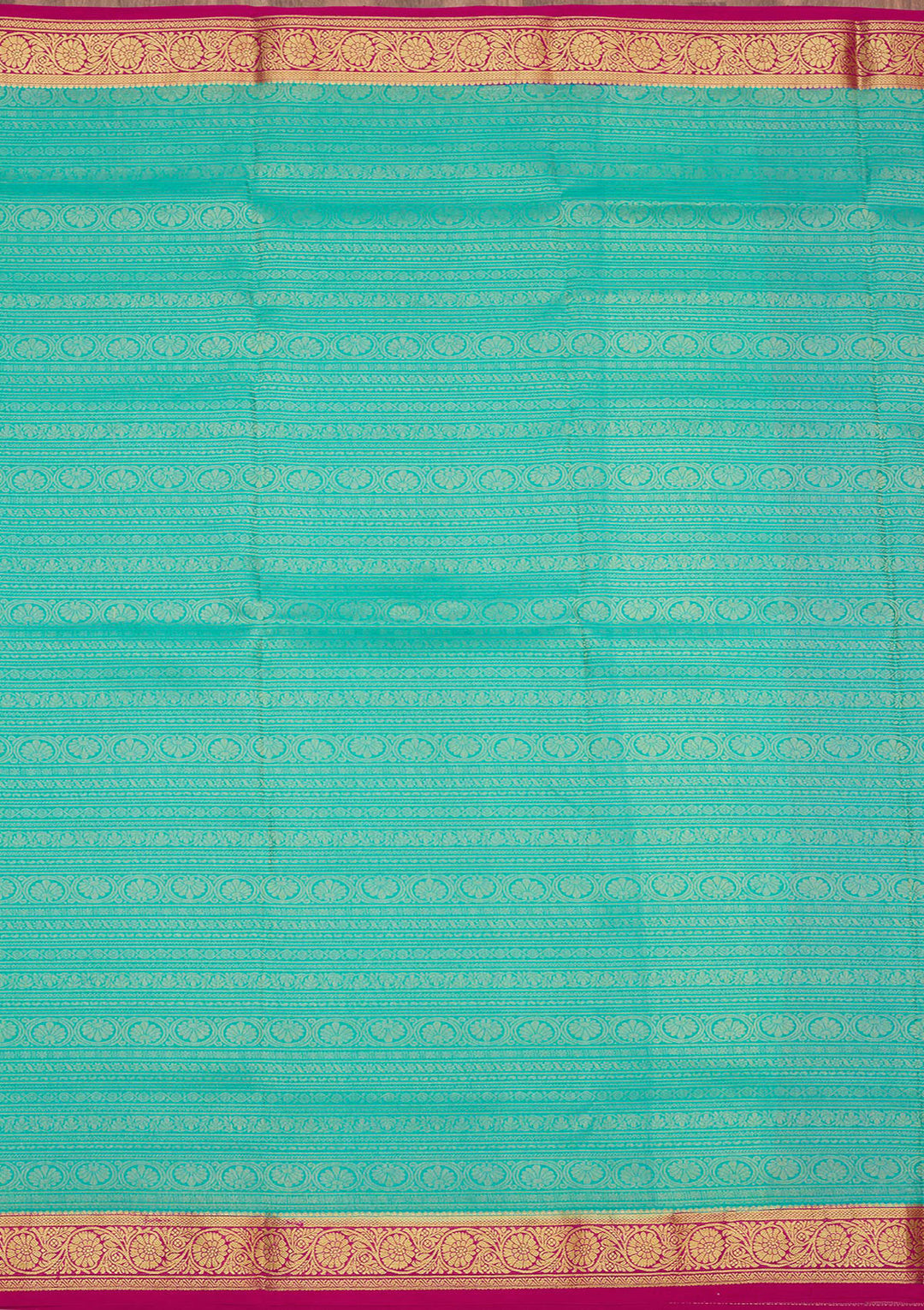 Blue Zariwork Pure Crepe Silk Saree