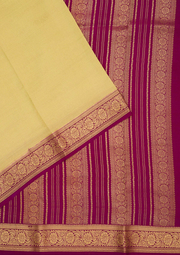 Pista Green Zariwork Pure Crepe Silk Saree