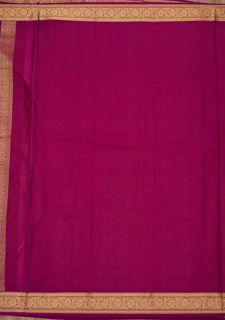 Pista Green Zariwork Pure Crepe Silk Saree