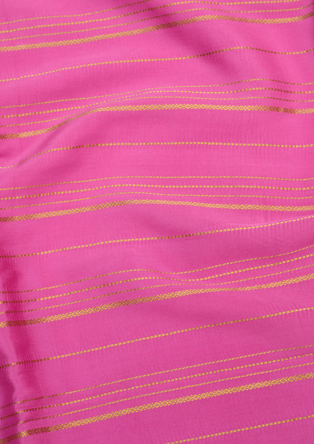 Onion Pink Zariwork Pure Crepe Silk Saree