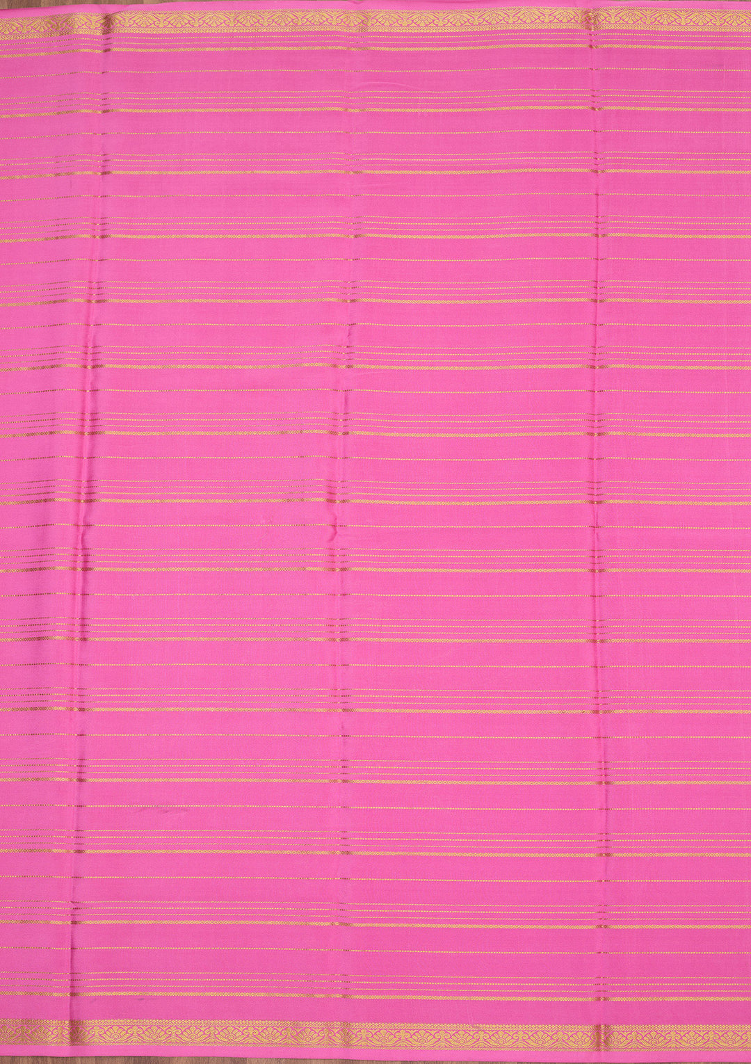 Onion Pink Zariwork Pure Crepe Silk Saree