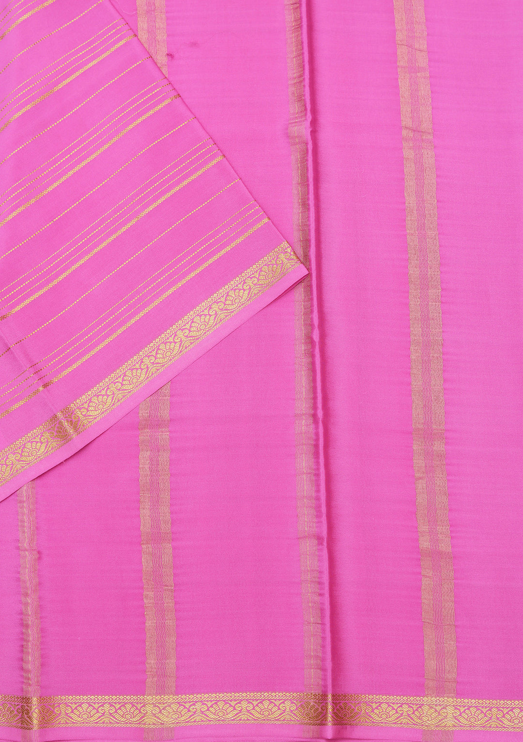 Pink Zariwork Pure Crepe Silk_Saree