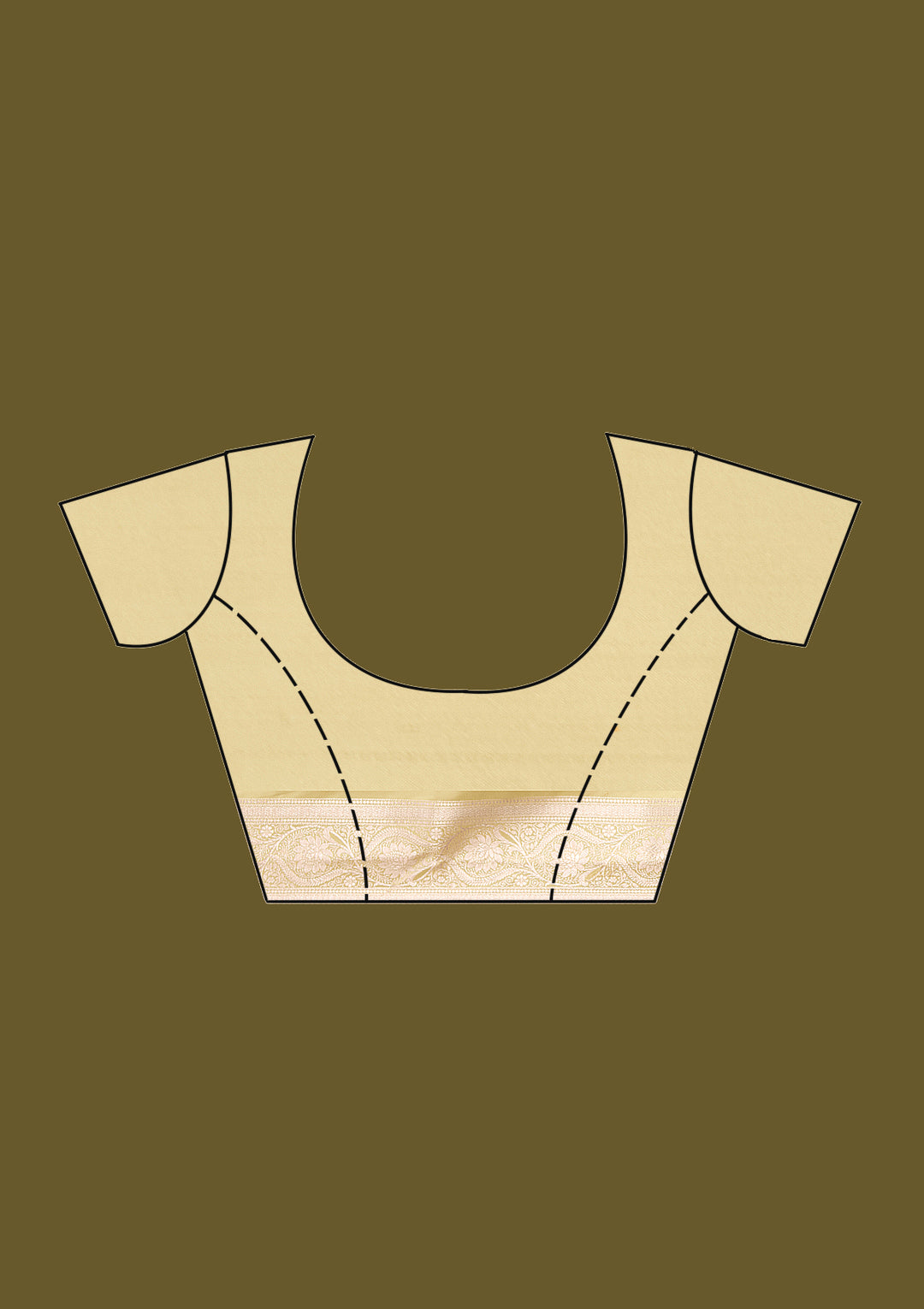 Pista Green Zariwork (Gold) Art Silk Saree