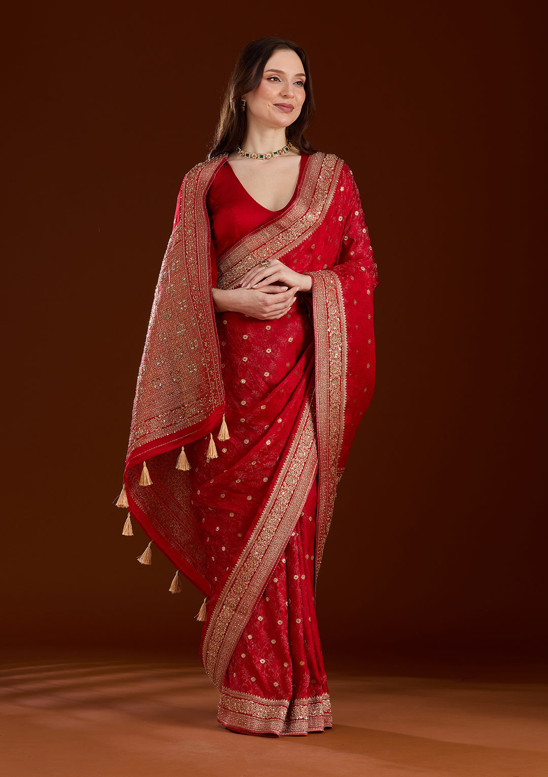 Mustard Zariwork Art Silk Silk_Saree