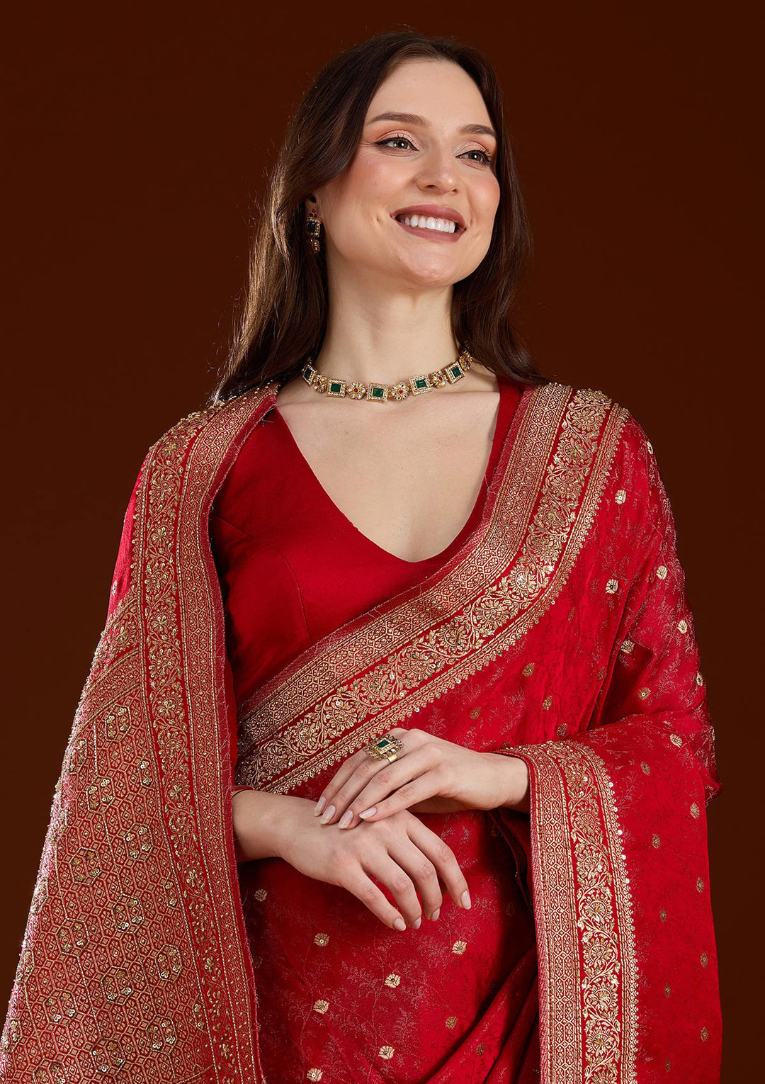 Mustard Zariwork Art Silk Silk_Saree