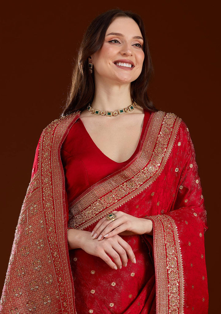 Mustard Zariwork Art Silk Silk_Saree