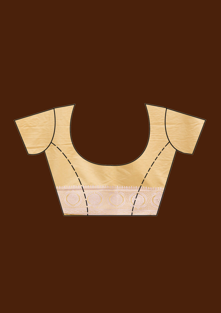 Mehendi Zardozi (Silver) Art Silk Silk_Saree