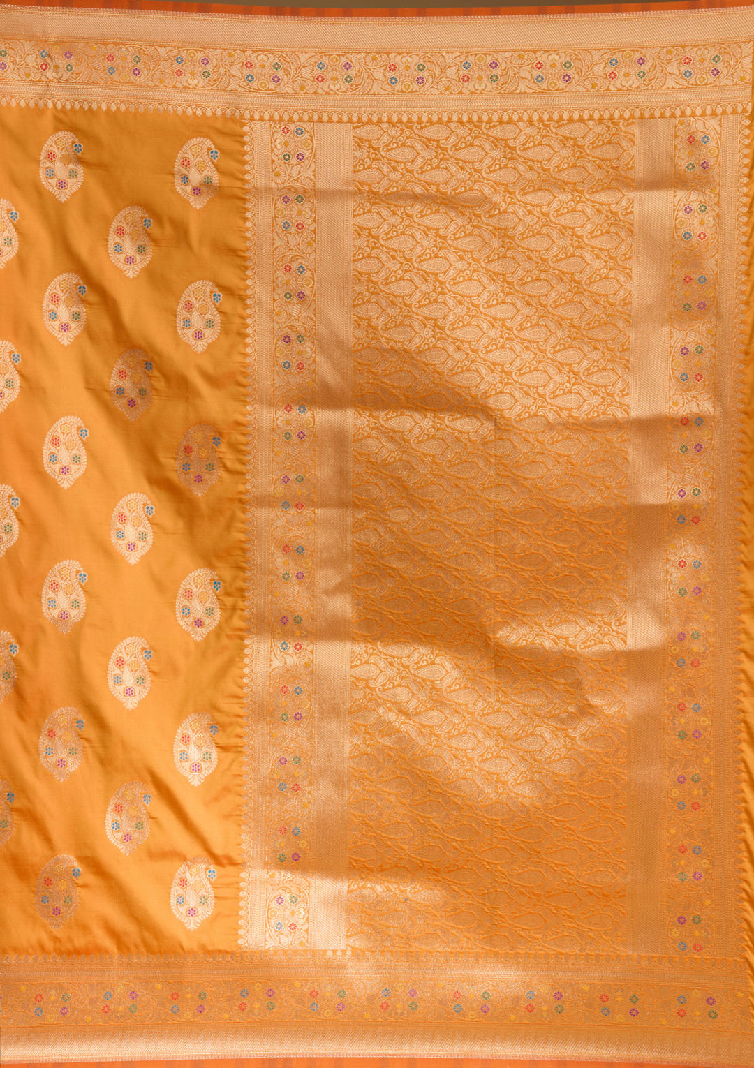 Mustard Zariwork Art Silk Silk_Saree