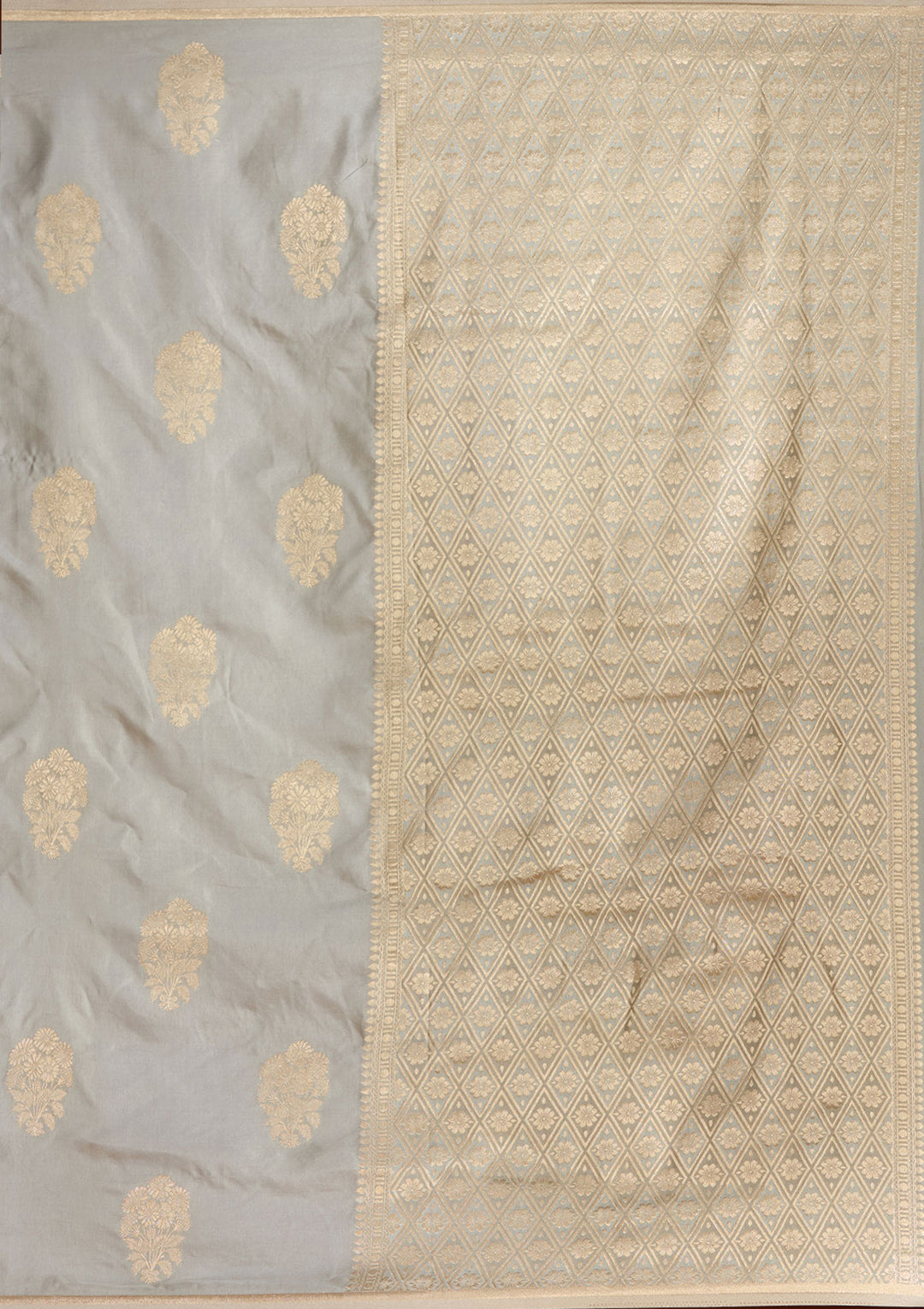 Pista Green Zariwork Art Silk Silk_Saree