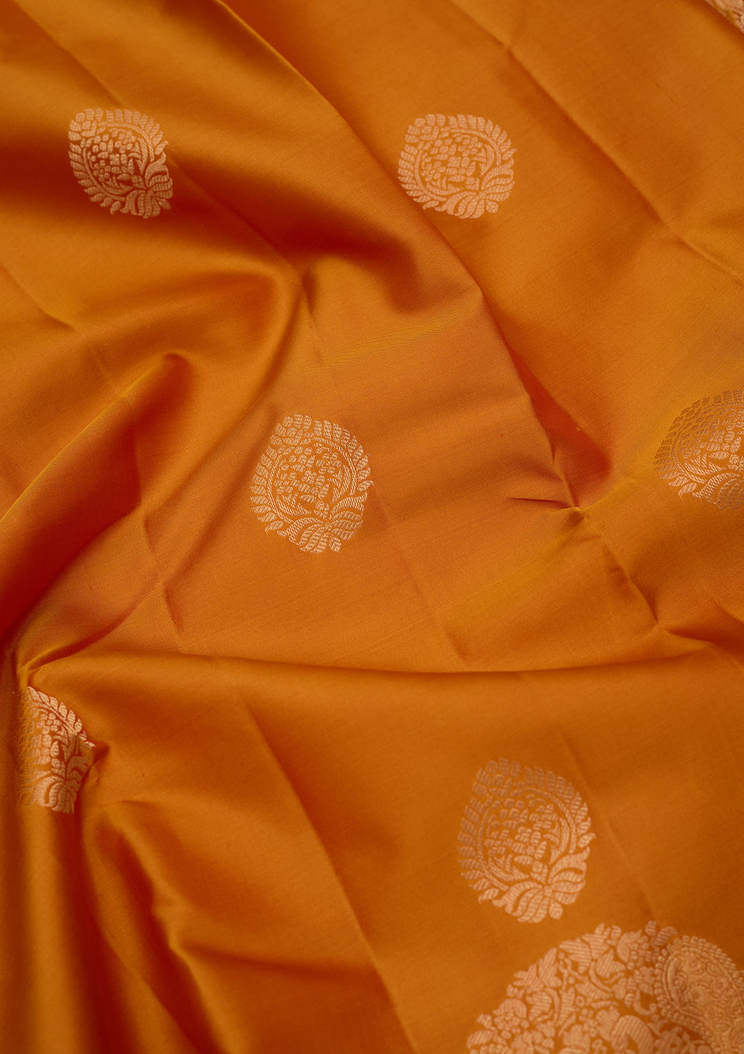 Mustard Zariwork (Gold) Pure Silk Silk_Saree
