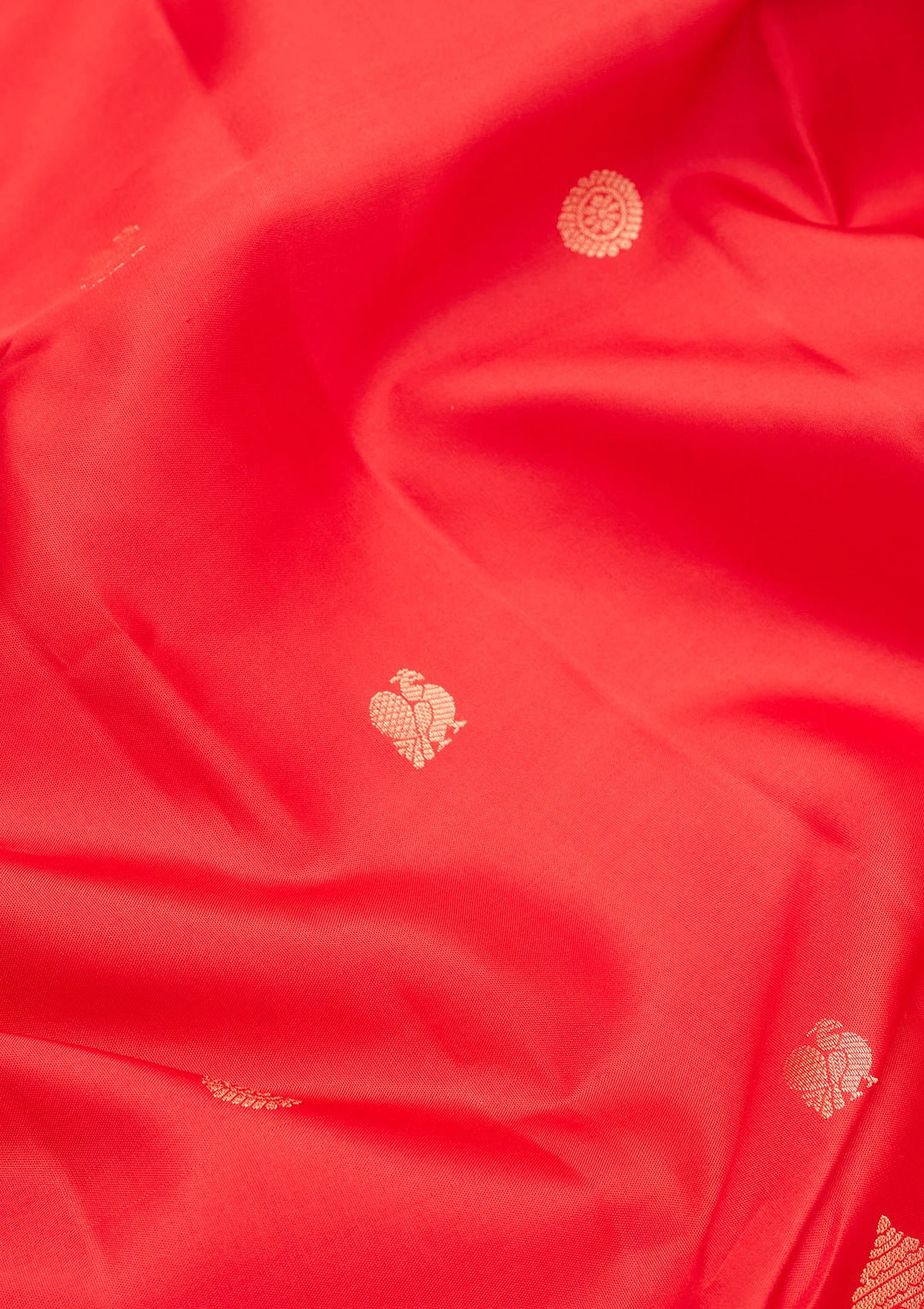 Red Zariwork Pure Silk Saree