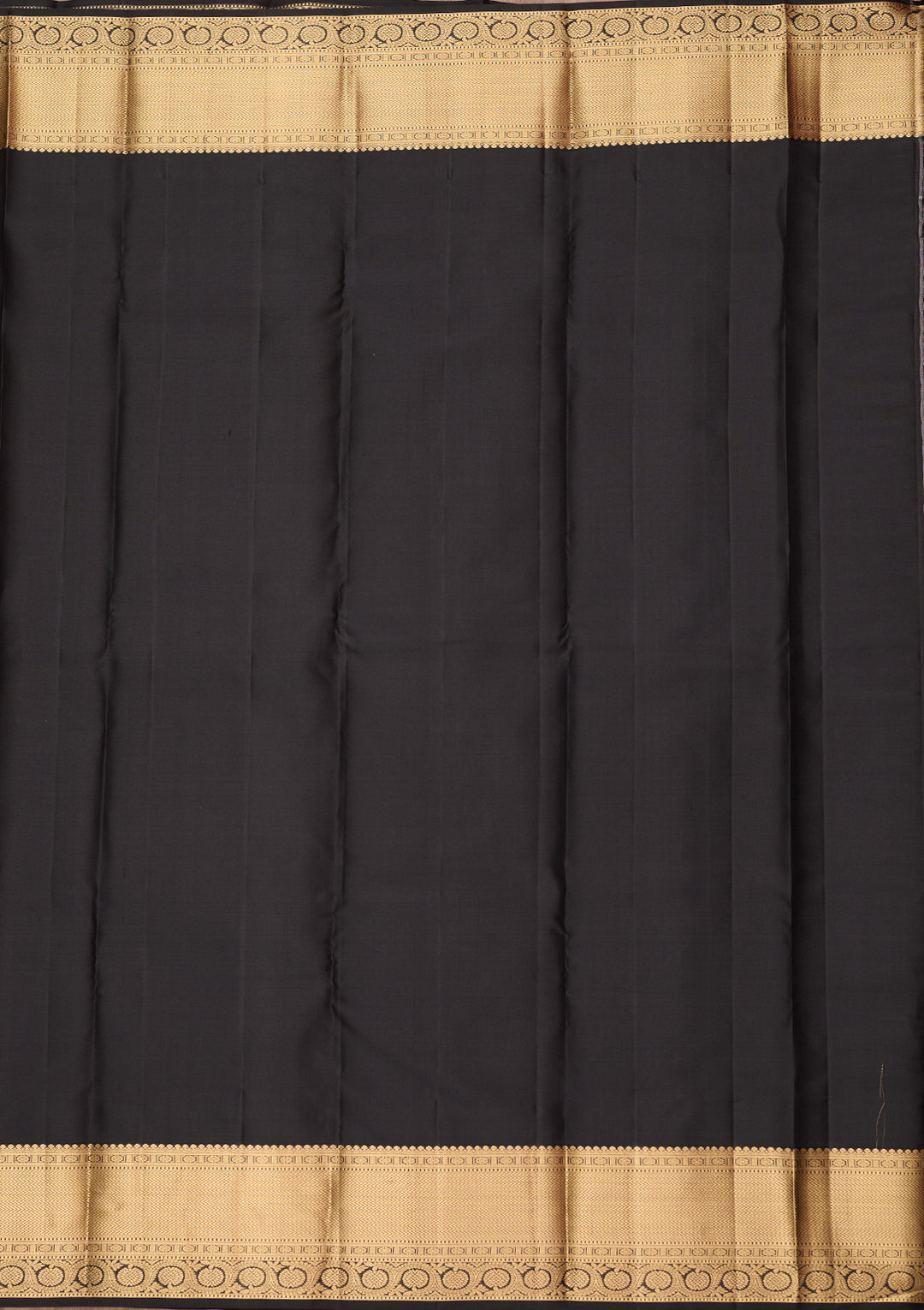 Mehendi Zariwork (Gold) Silk Silk_Saree