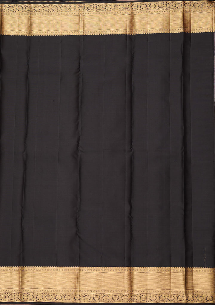 Mehendi Zariwork (Gold) Silk Silk_Saree