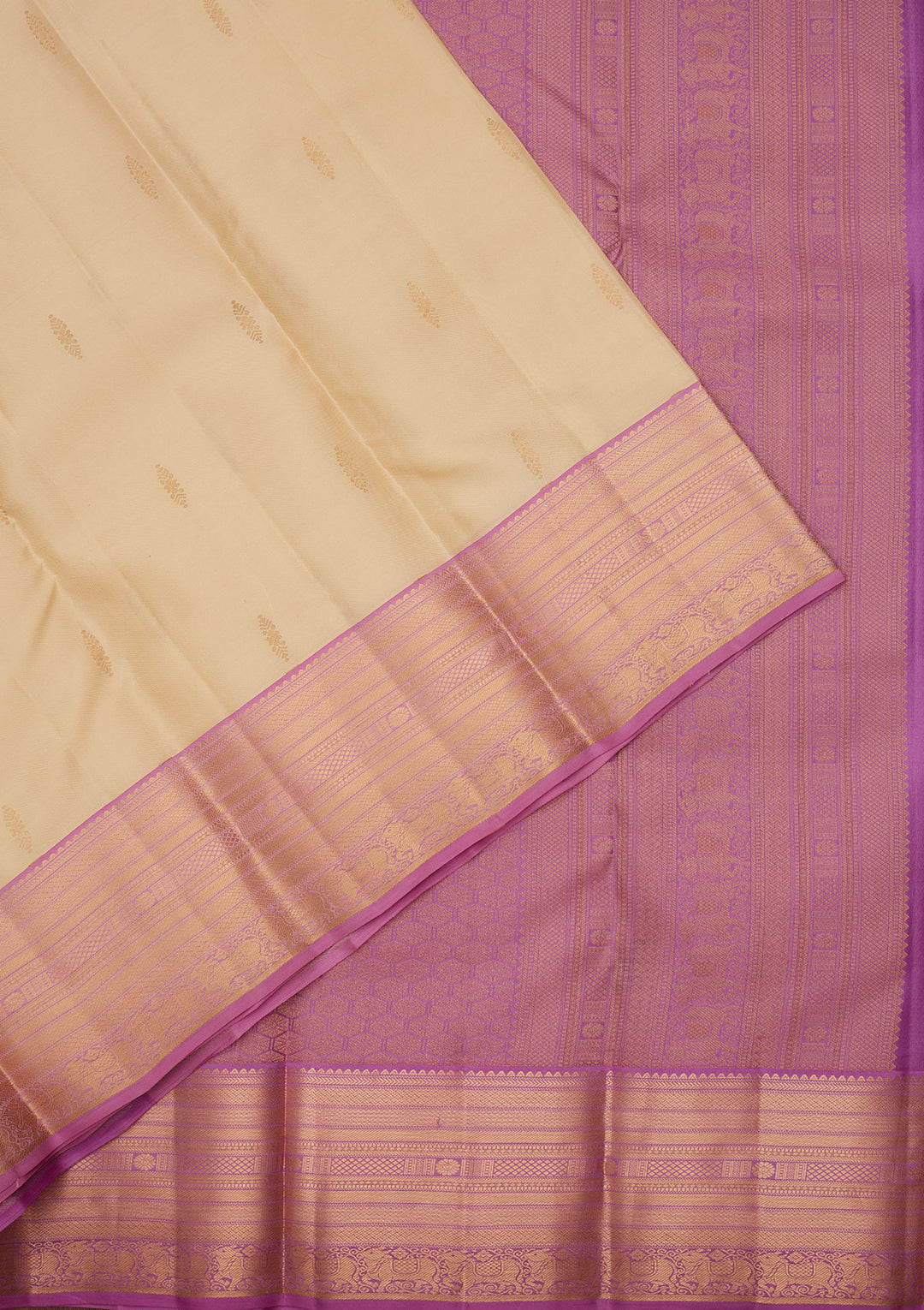 Lemon Yellow Zariwork Pure Silk Saree