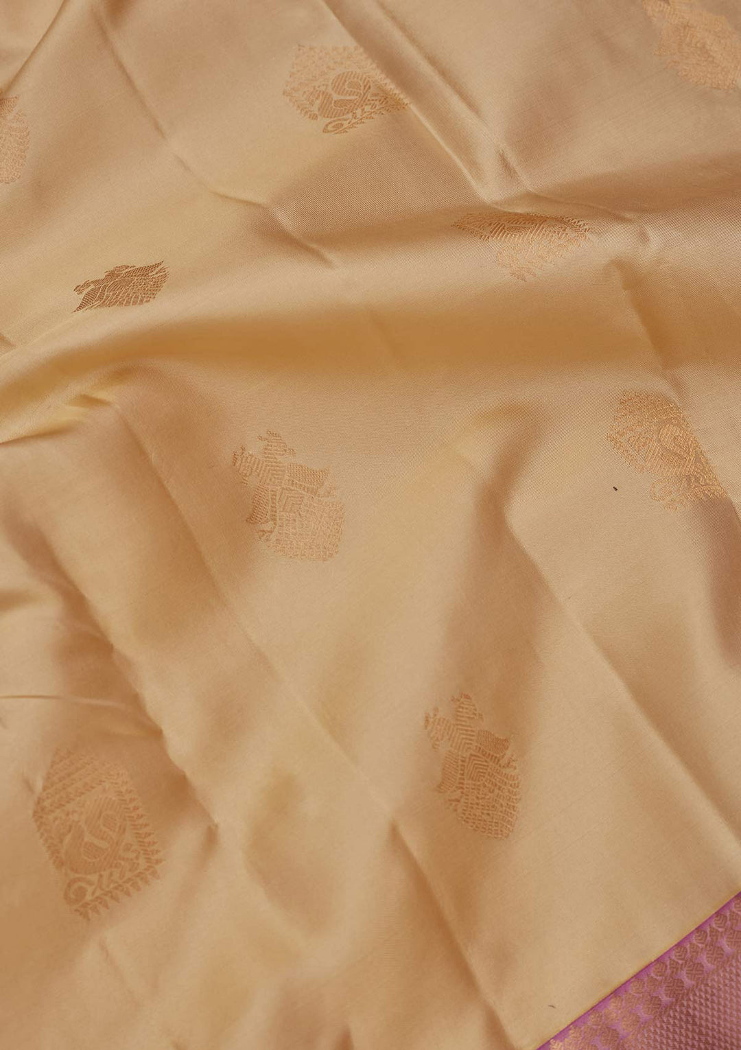 Lemon Yellow Zariwork Silk Saree