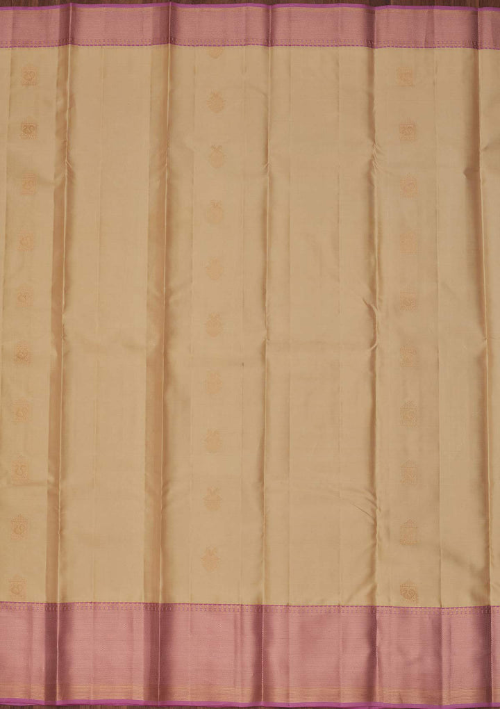 Lemon Yellow Zariwork Silk Saree