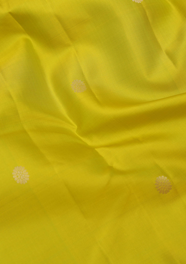 Mehendi Zariwork Pure Silk Saree