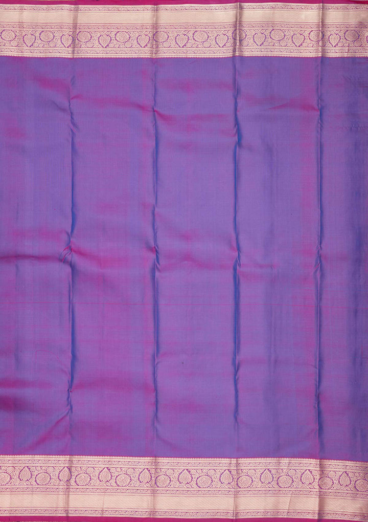 Rama Green Zariwork Pure Silk Saree