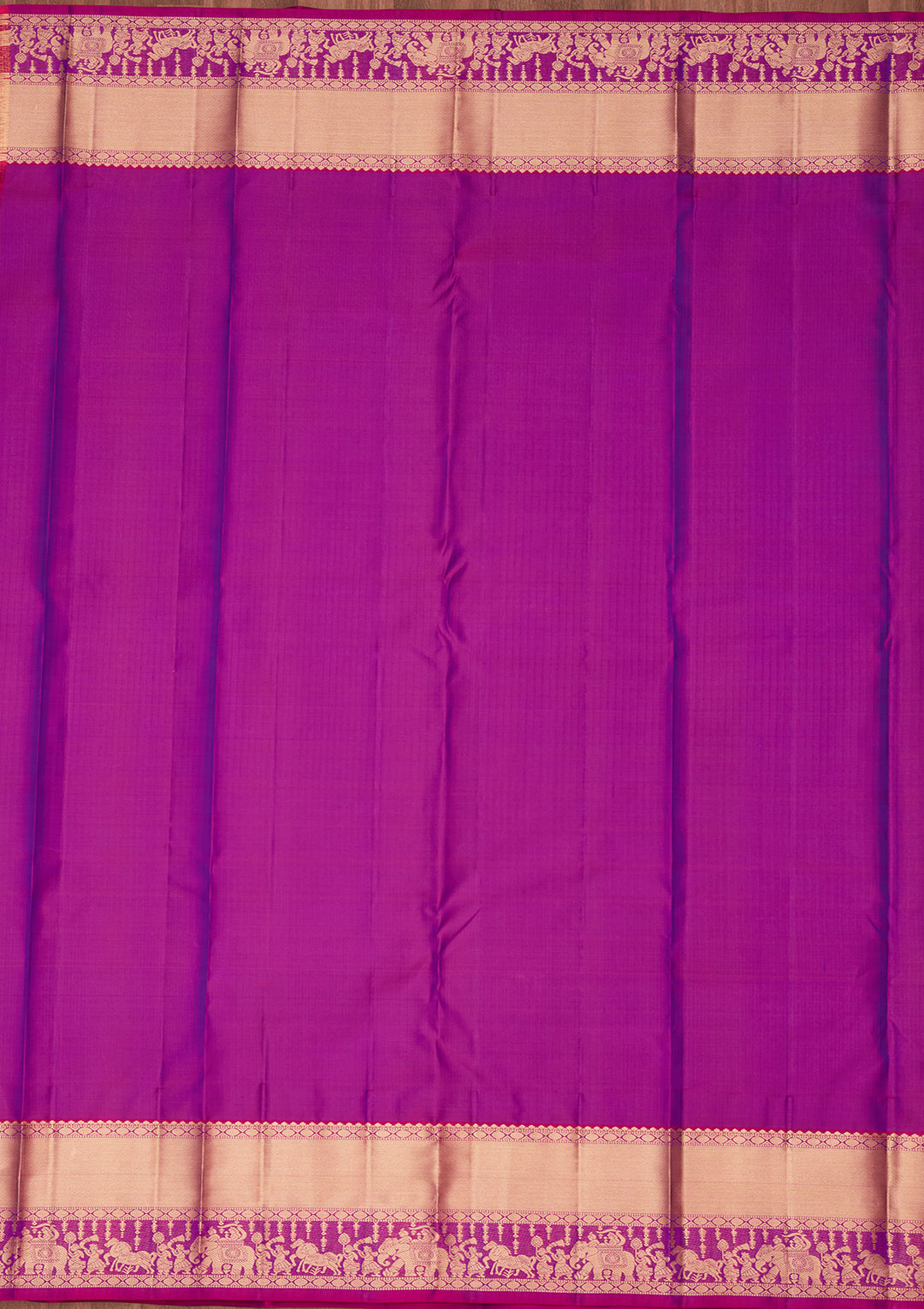 Peacock Blue Zariwork Silk Saree