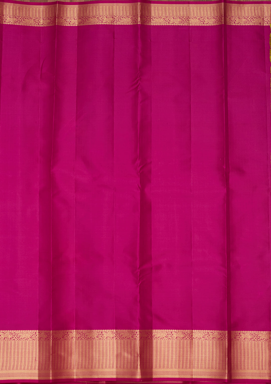 Mehendi Zariwork Silk Saree