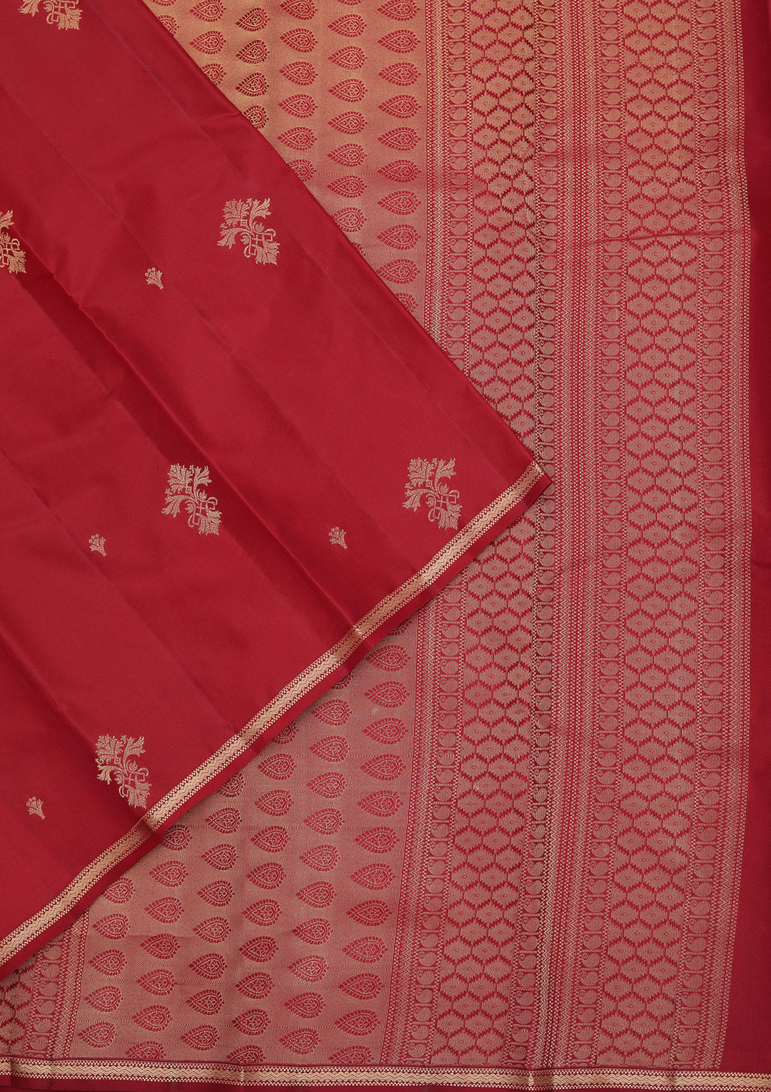 Maroon Zariwork Pure Silk Saree