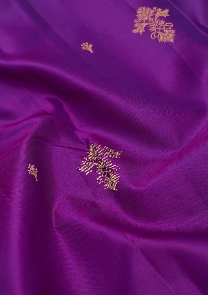 Royal Blue Zariwork Pure Silk Saree