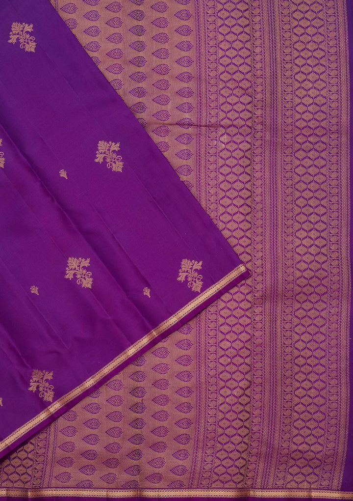 Royal Blue Zariwork Pure Silk Saree
