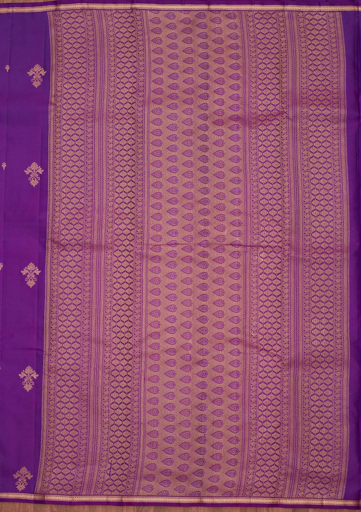 Royal Blue Zariwork Pure Silk Saree