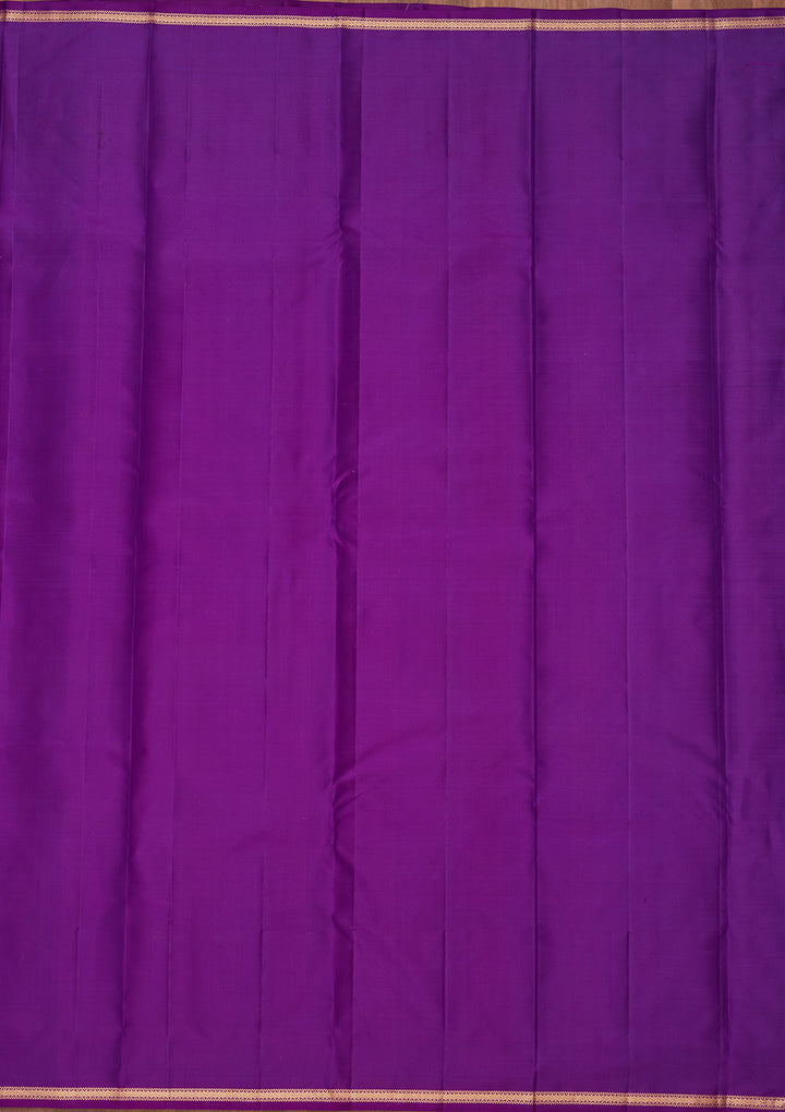 Royal Blue Zariwork Pure Silk Saree