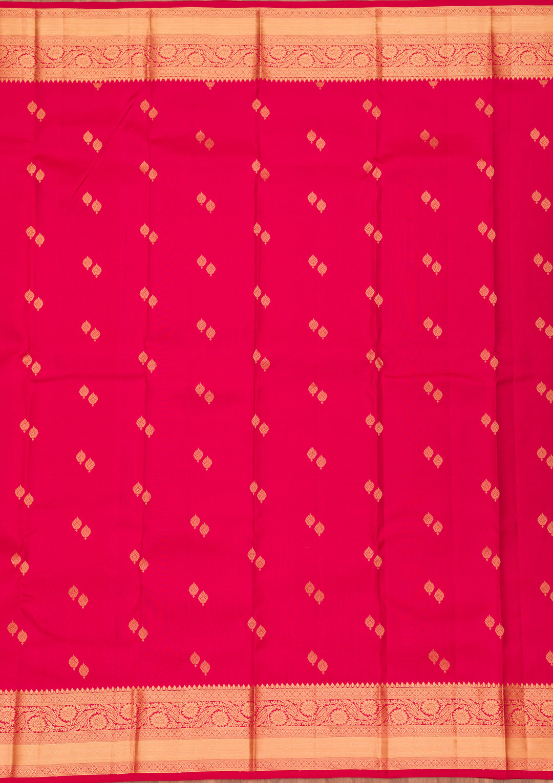 Red Zariwork Pure Silk Saree