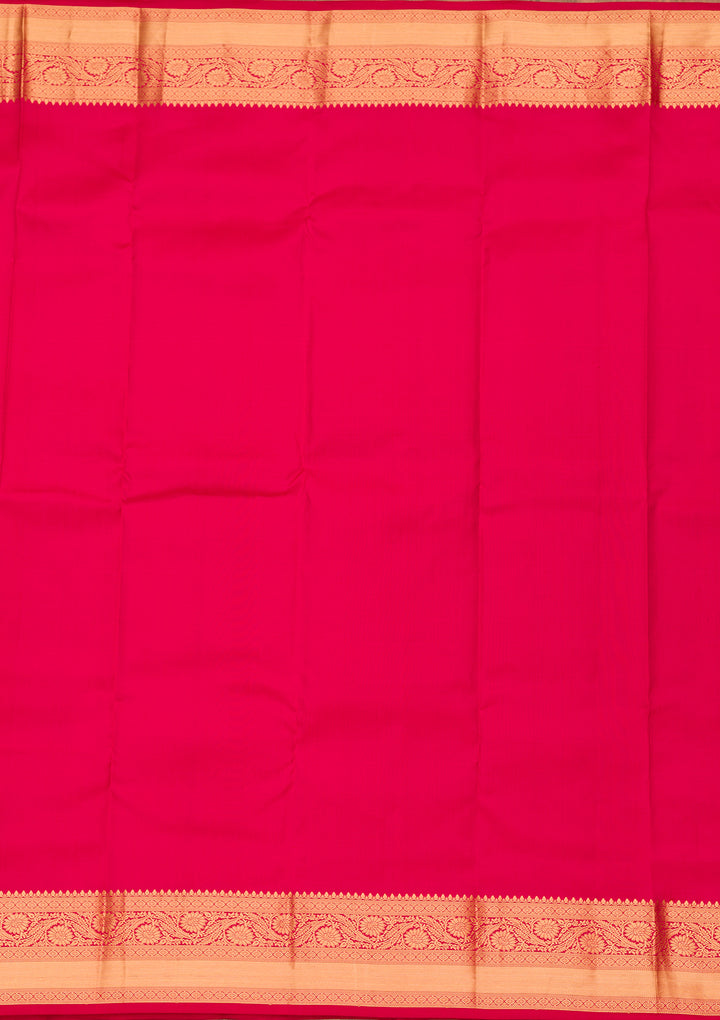 Red Zariwork Pure Silk Saree