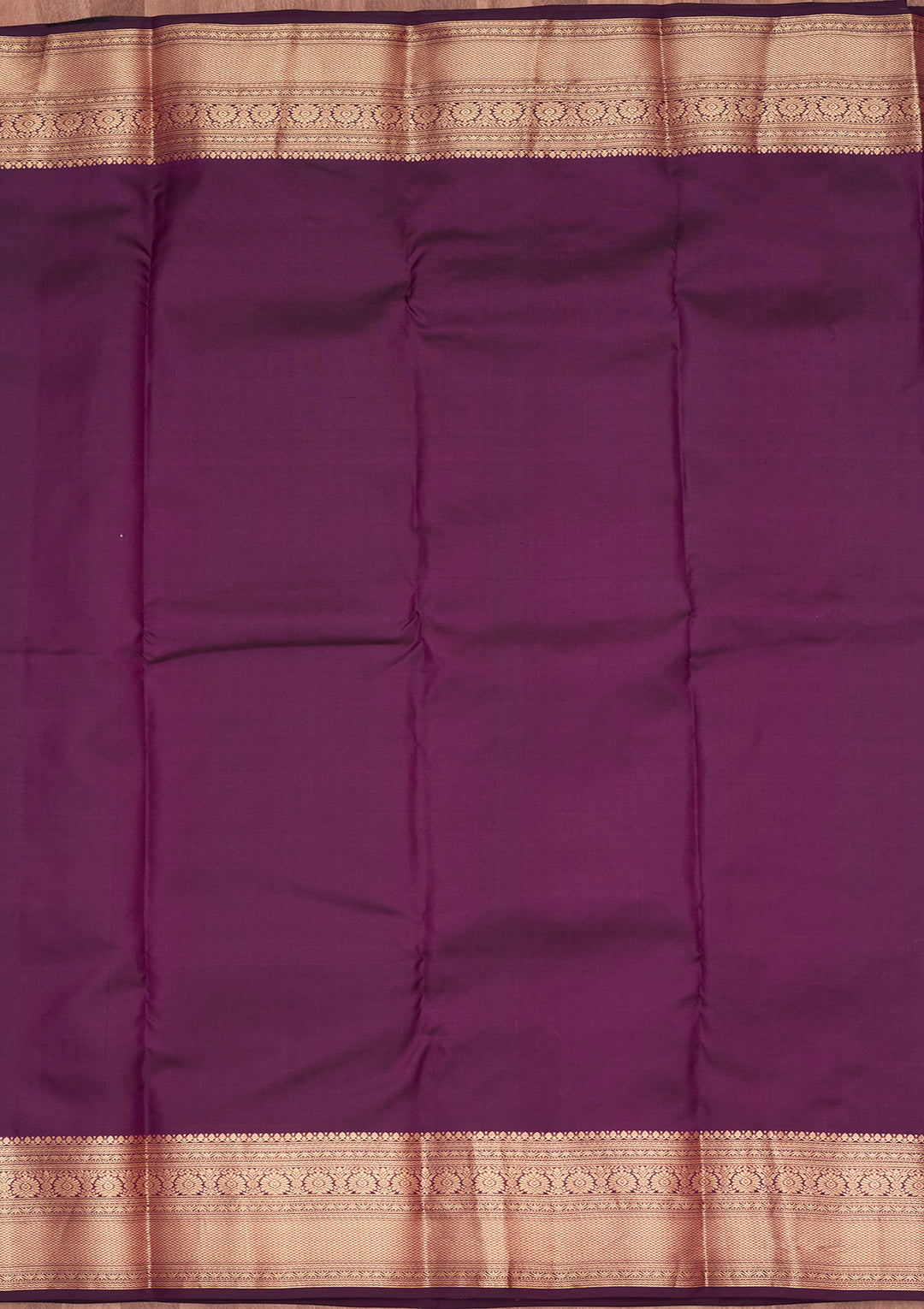 Purple Zariwork Pure Silk Saree