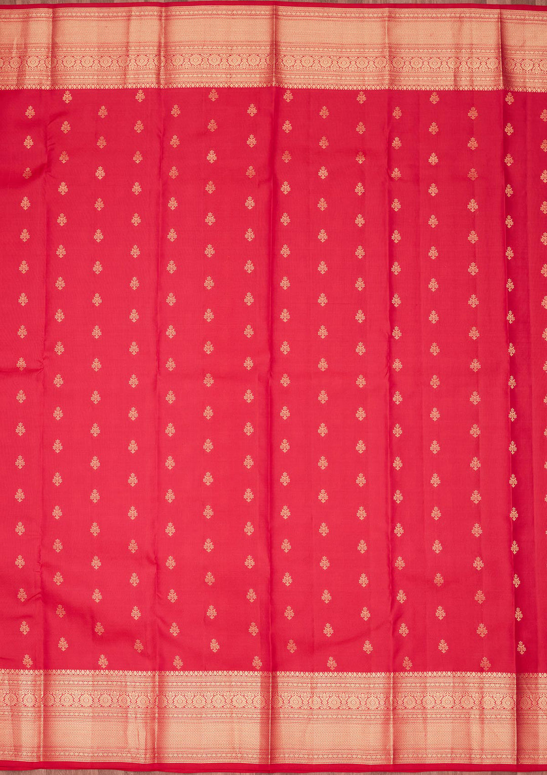 Rani Pink Zariwork Pure Silk Saree