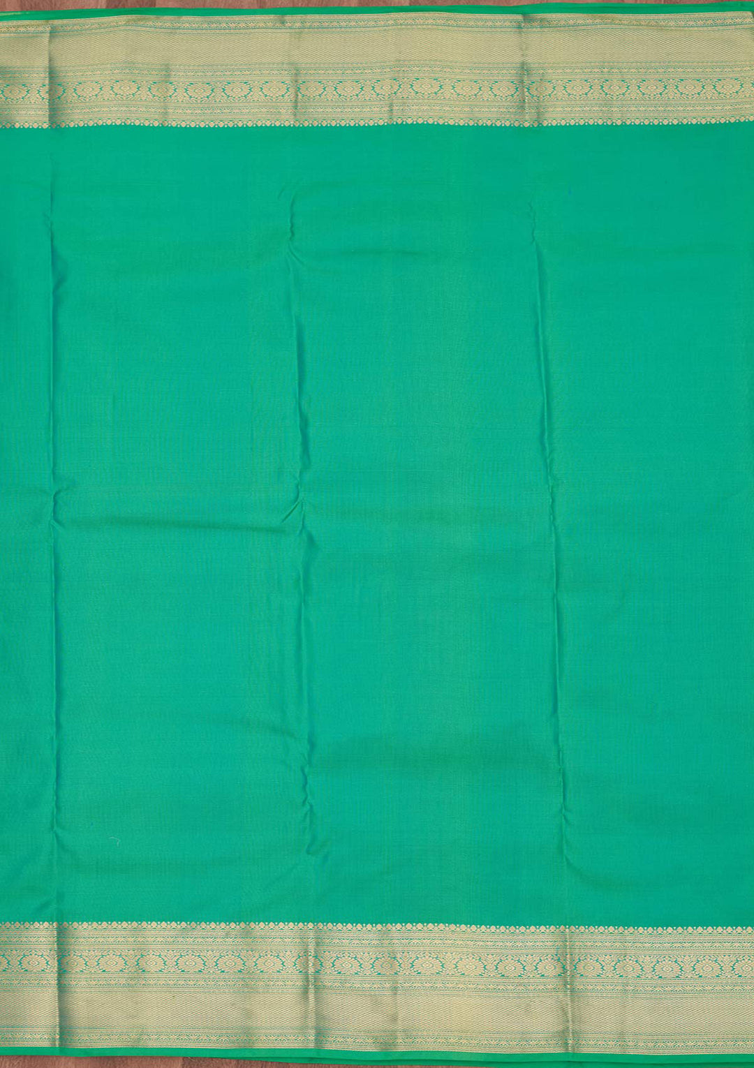 Sea Green Zariwork Pure Silk Saree