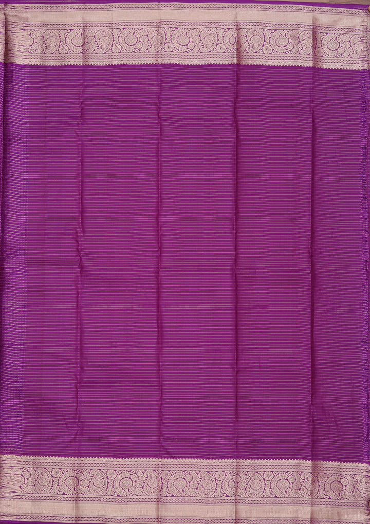 Royal Blue Zariwork Pure Silk Saree