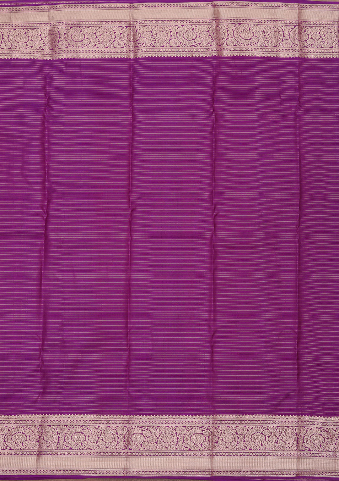 Wine Zariwork Pure Silk Saree