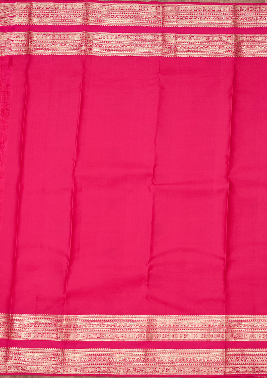 Orange Zariwork Pure Silk Saree