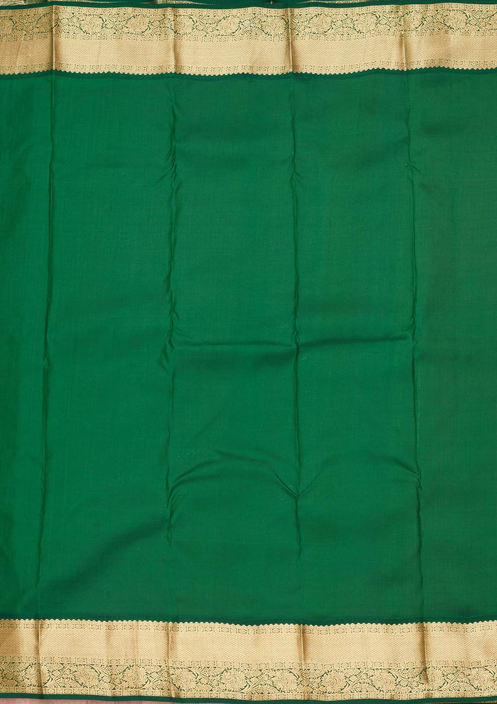 Mustard Zariwork Pure Silk Saree