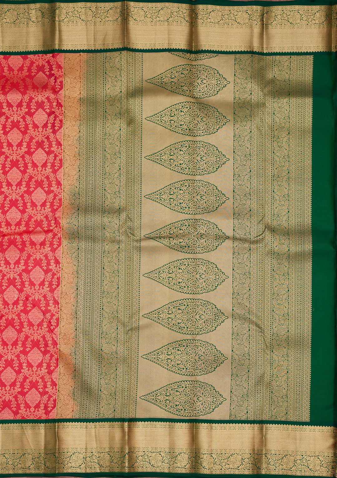 Pink Zariwork Pure Silk Saree