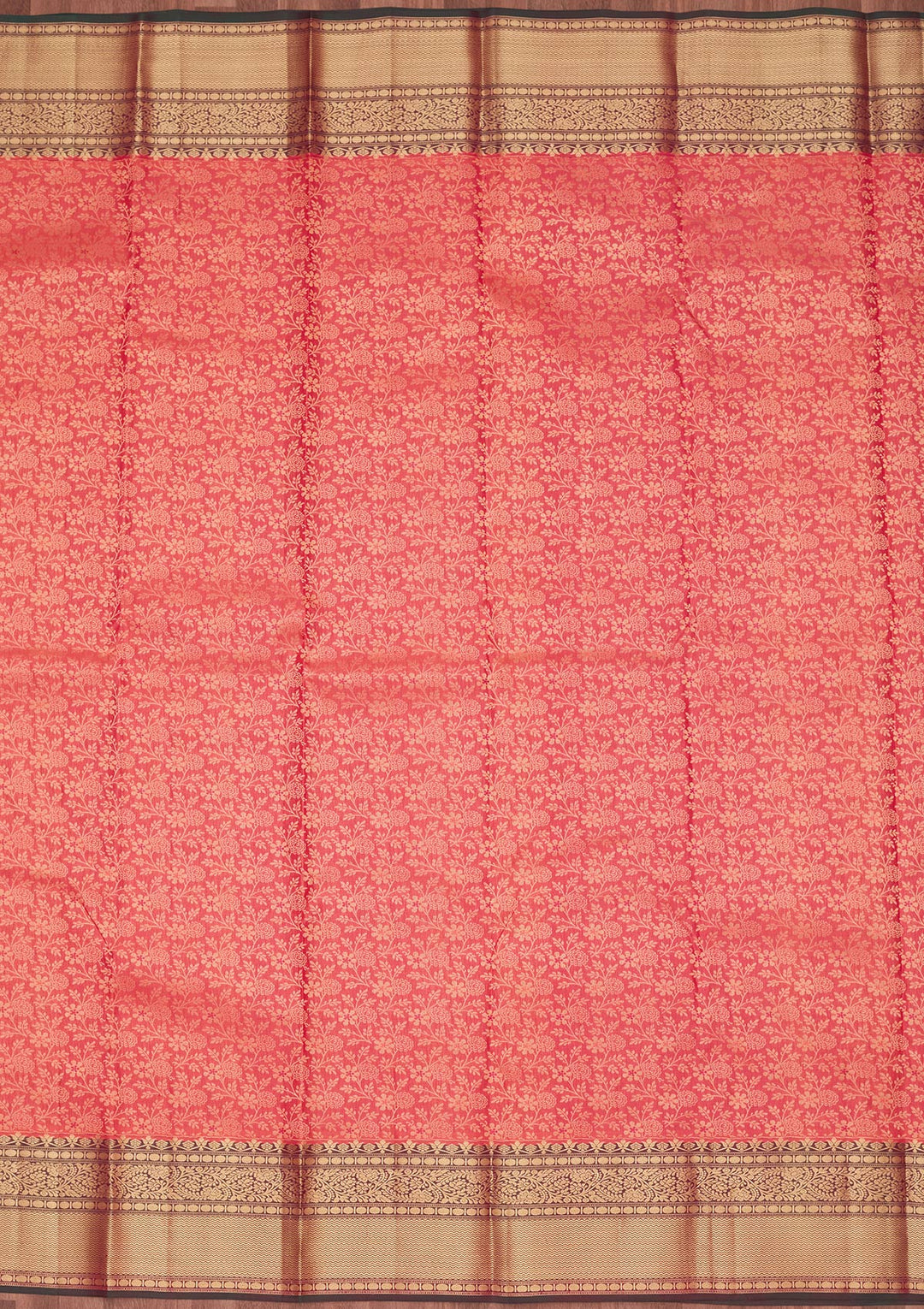 Pink Zariwork Pure Silk Saree