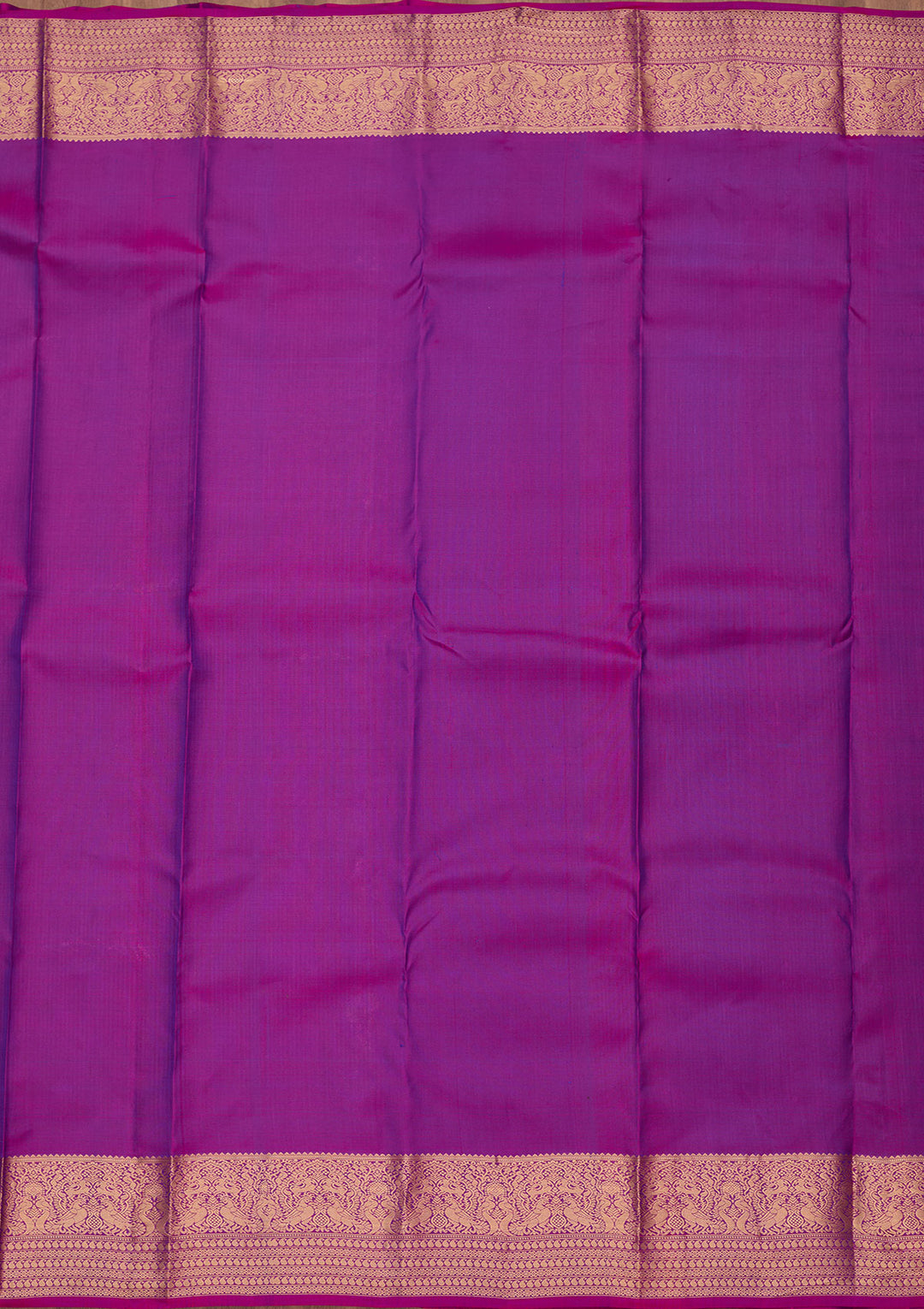 Peacock Blue Zariwork Pure Silk Saree