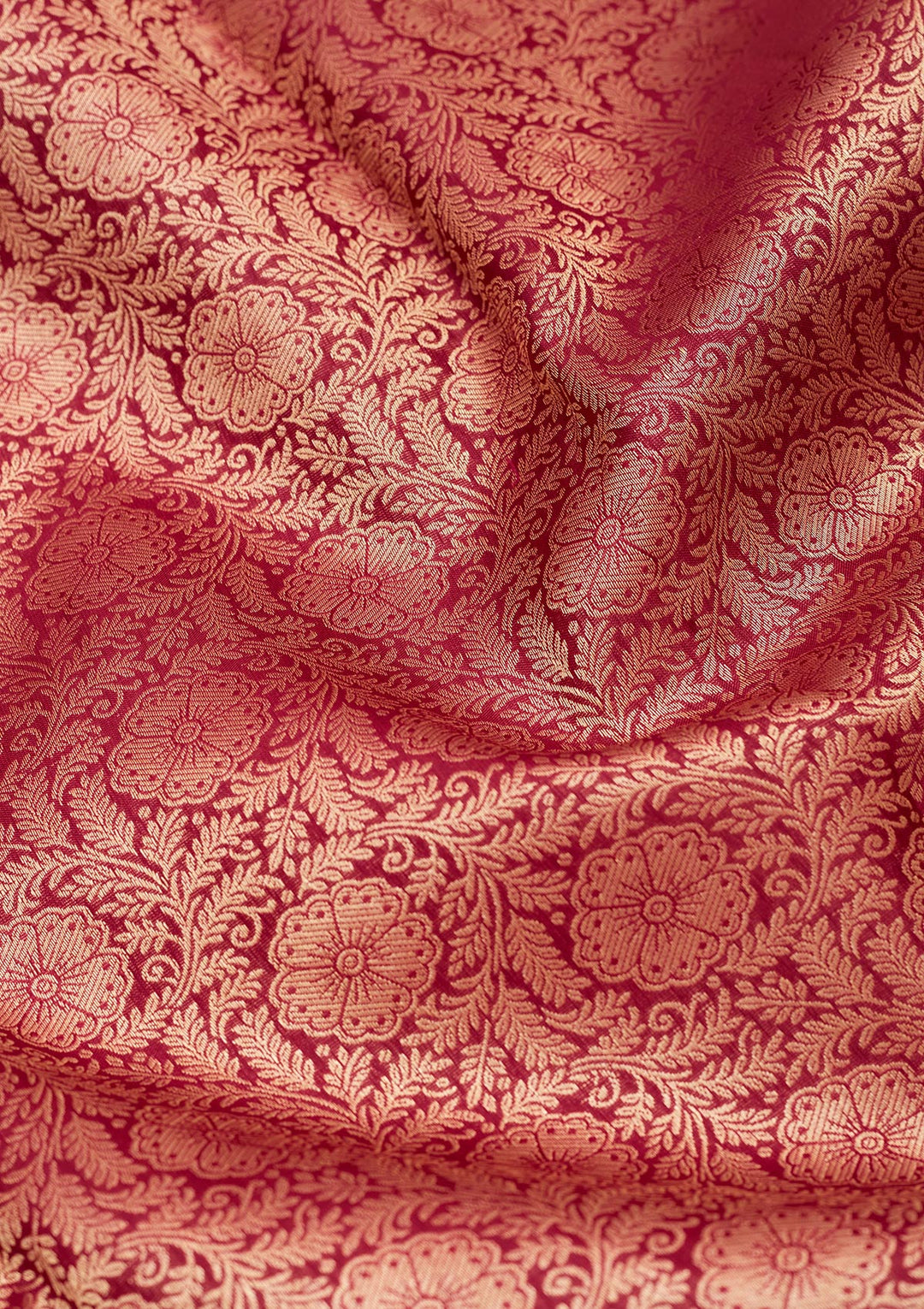 Brown Zariwork Pure Silk Saree