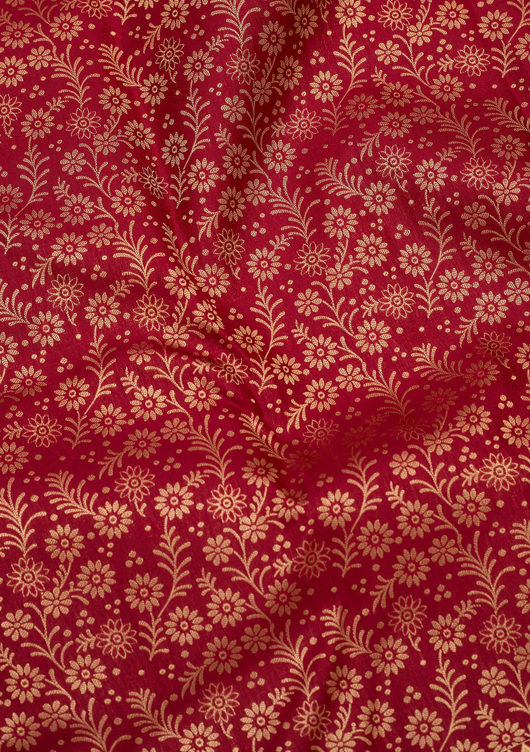 Maroon Zariwork Pure Silk Saree
