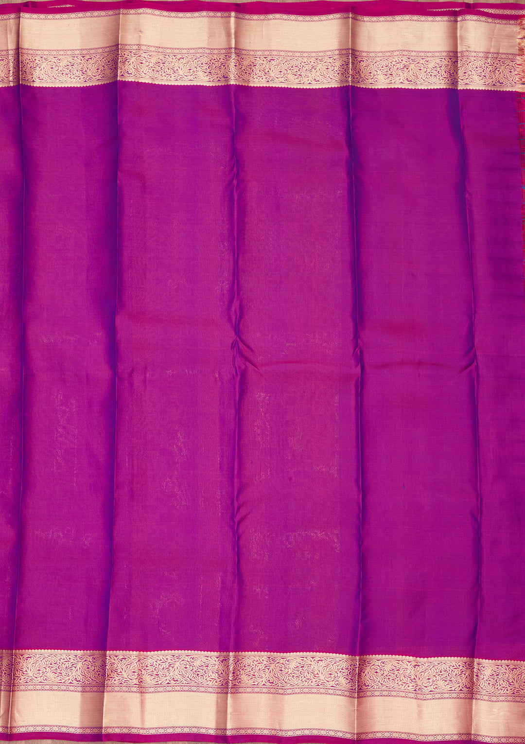 Peacock Blue Zariwork Pure Silk Saree