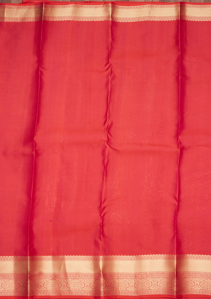 Purple Zariwork Pure Silk Saree