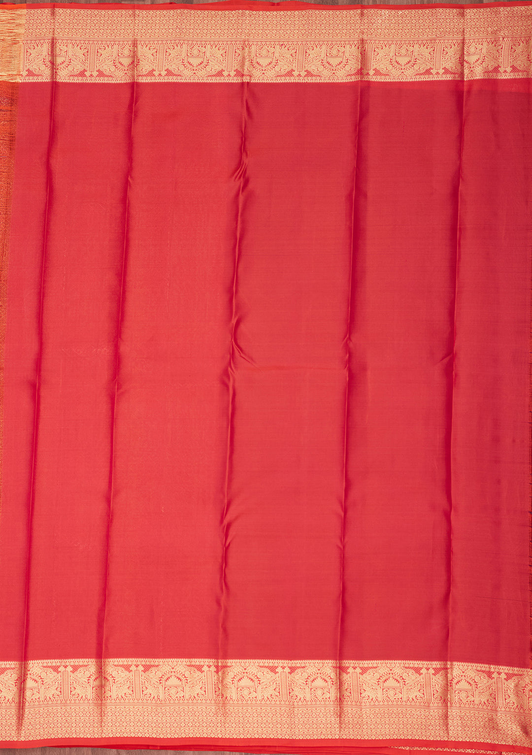 Wine Zariwork Pure Silk Saree