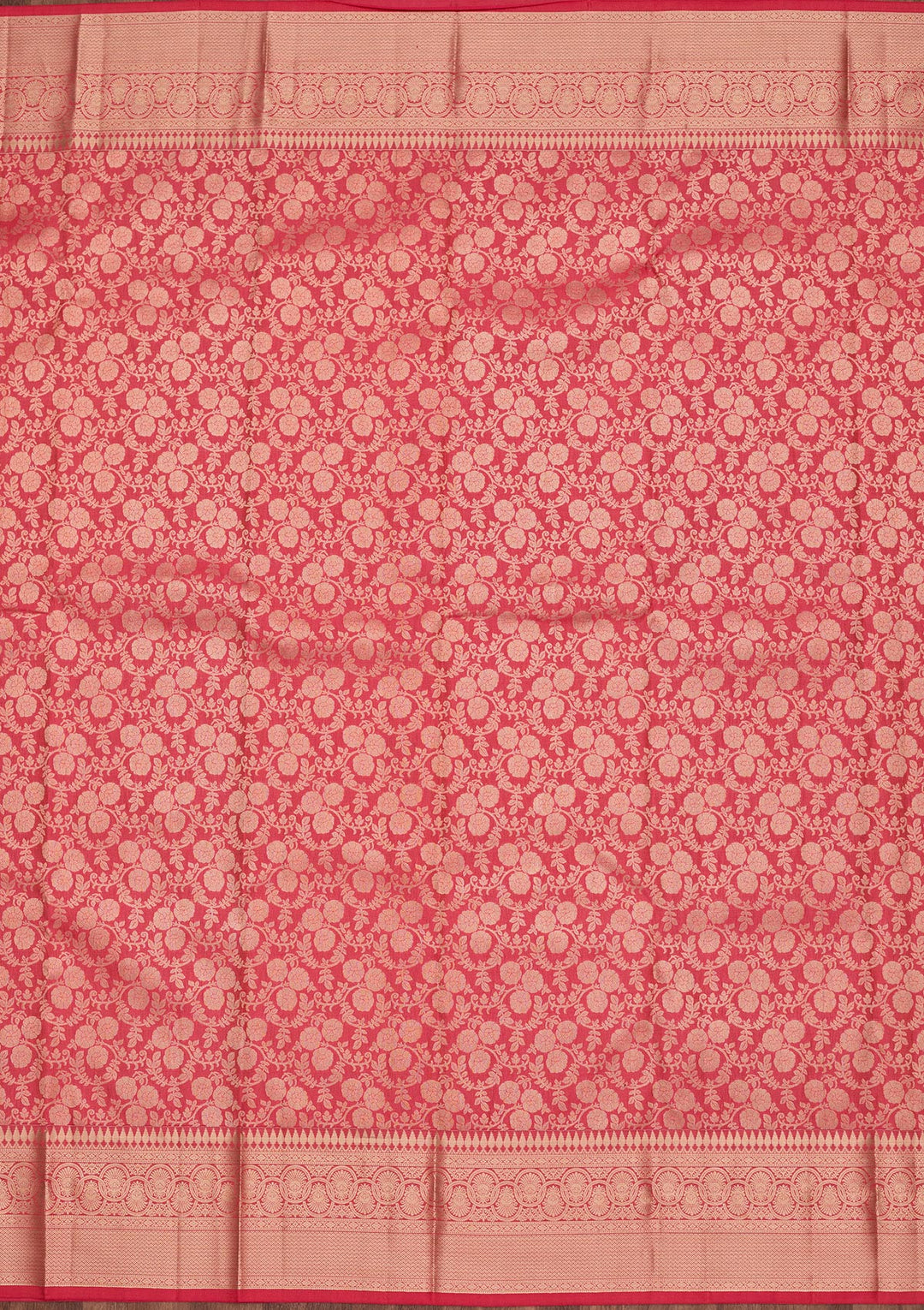 Pink Zariwork Pure Silk Saree