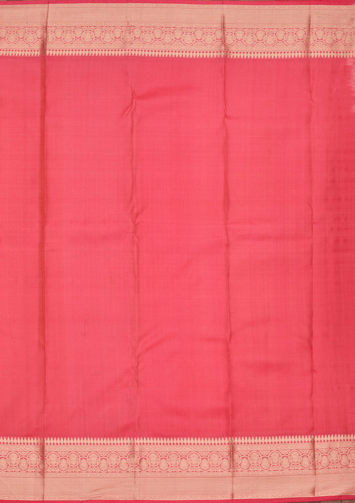 Pink Zariwork Pure Silk Saree
