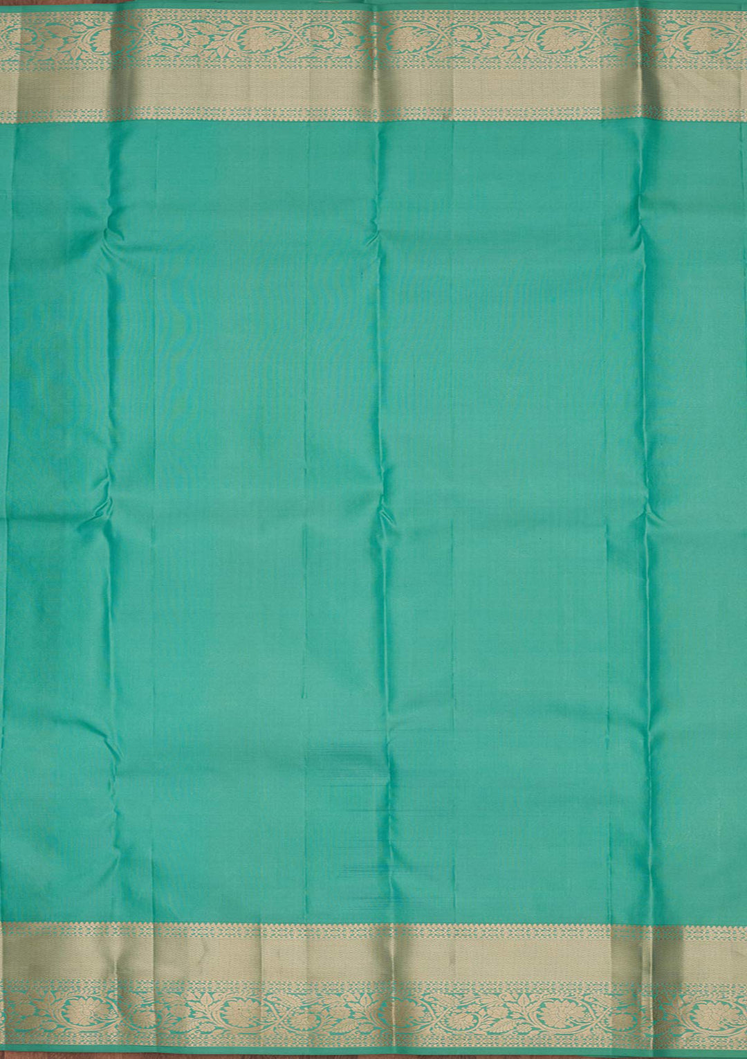 Sea Green Zariwork Pure Silk Saree